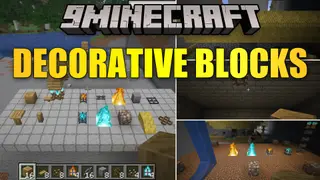 Decorative Blocks 9minecraft Mod (26.3, 26.2) – Build Authentic Medieval Taverns