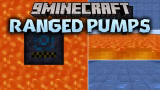 Ranged Pumps 9minecraft Mod (26.3) – Extract Fluids Safely From Above
