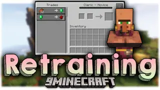 Retraining Mod (26.3, 1.20.1) – Allows Players To Recycle Villager Trades