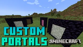 Custom Portals Mod (26.2, 1.20.1) – Fast Travel Between Locations