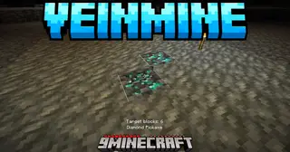 VeinMine Mod (26.3, 1.21.1) – Fast Connected Block Mining