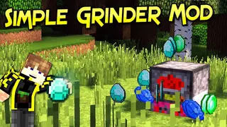 Simple Grinder Mod (26.3, 1.20.1) – Duplicate Your Diamonds And Minerals