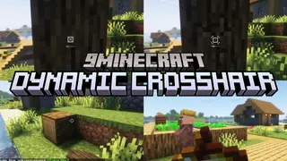 Dynamic Crosshair Mod (26.3, 1.20.1) – Hides Or Changes The Crosshair