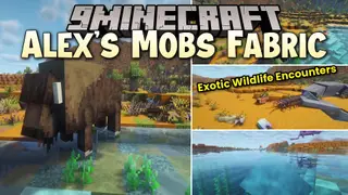 Alex's Mobs Fabric Mod (26.3, 1.20.1) – Populate Every Biome with Exotic