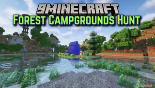 Forest Campgrounds Hunt Map (26.3, 1.20.1) – Track a Deadly Myth in the Quiet Woods