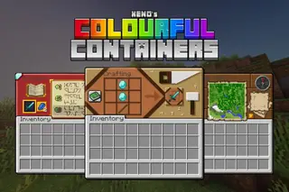 Colourful Containers GUI Resource Pack (26.2, 1.20.1) – Texture Pack