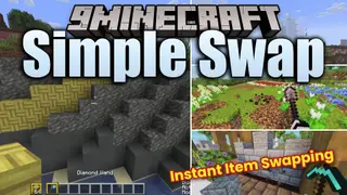Simple Swap Mod (26.3, 1.20.1) – Instantly Replace Your Building Blocks