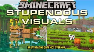 Stupendous Visuals Resource Pack (26.3, 1.20.1) – Bright Animated Vanilla World