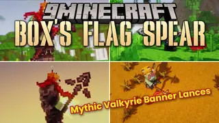 Box's Flag Spear Resource Pack (26.3, 1.21.11) – Flowing Fantasy Flag Spears