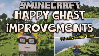 Happy Ghast Improvements Mod (26.3, 1.21.11) – Fly Faster with Quieter Pet