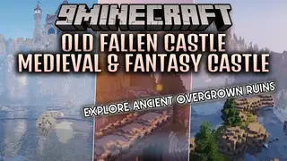 Old Fallen Castle Medieval & Fantasy Castle Map (26.3, 1.20.1)