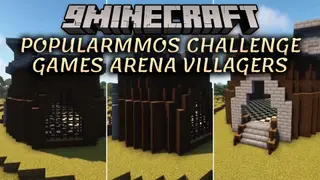 Popularmmos Challenge Games Arena Villagers Map (26.3, 1.20.1)