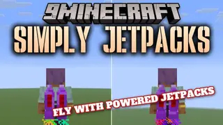 Simply Jetpacks 9minecraft Mod (26.3) – Hover to Build High Structures