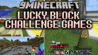 Lucky Block Challenge Games Map (26.3, 1.20.1) – Break Blocks, Survive Chaos!