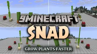 Snad 9minecraft Mod (26.3, 26.2) – Build Faster Sugar Cane and Nether Wart Farms