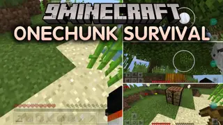 Onechunk Survival Map (26.3, 1.20.1) – Build a World on One Chunk