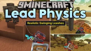 Lead Physics Mod (26.2, 1.21.11) – Walk Your Animals with Realistic Moving