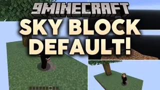 Sky Block Default! Map (26.3, 1.20.1) – Build a World From Floating Dirt