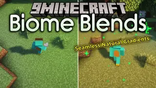 Biome Blends Mod (26.2, 1.20.1) – Paint Any Biome Around Your Base in Survival