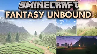 Fantasy Unbound Shaders (26.3, 1.20.1) – Heavy Bloom and Colored Lighting