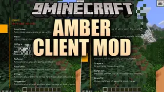 Amber 9minecraft Client Mod (26.3, 1.21.11) – Gain Godlike Survival Powers