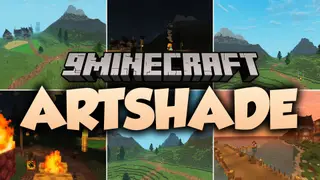 ARTShade Shaders (26.3, 1.20.1) – Cartoon Shading with Glowing Bloom