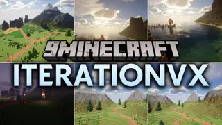 IterationVX Shaders (26.3, 1.20.1) – Colored Block Lighting and Path Tracing