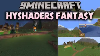 HyShaders Fantasy Shaders (26.3, 1.20.1) – Soft Bloom and Clean Reflections