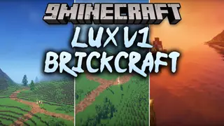 Lux V1 BrickCraft Shaders (26.3, 1.20.1) – Cartoon Style with PBR Support