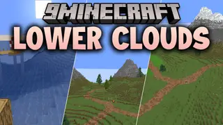 Lower Clouds Shaders (26.3, 1.20.1) – Adjustable Vanilla Cloud Height Settings