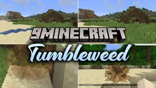 Tumbleweed 9minecraft Mod (26.3, 26.2) – Chase Rolling Loot Across Deserts