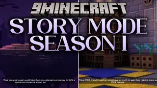 Story Mode Season 1 Map (26.3, 1.20.1) – Relive the Classic Blocky Tale