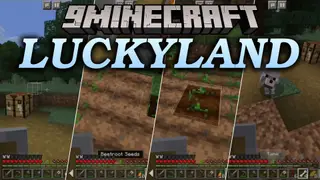 LuckyLand Map (26.3, 1.20.1) – Survive a Town Built on Chance