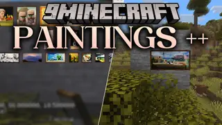 Paintings ++ 9minecraft Mod (26.3) – Pick the Exact Painting You Want