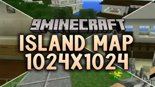 Island Map 1024×1024 Map (26.3, 1.20.1) – Survive Seven Lonely Ocean Islands