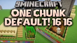 One Chunk Default! 16 16 Map (26.3, 1.20.1) – Survive One Claustrophobic Chunk
