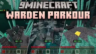 Warden Parkour Map (26.3, 1.20.1) – Ascend the Blind Beast Spiral