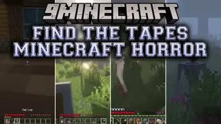 FIND the TAPES Minecraft Horror Map (26.3, 1.20.1) – Survive the Dark Forest