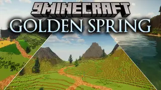 Golden Spring Shaders (26.3, 1.20.1) – Cinematic Lighting and Soft Shadows