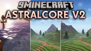 AstralCore V2 Shaders (26.3, 1.20.1) – Fantasy Lighting and Classic Clouds