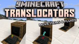 Translocators 9minecraft Mod (26.3, 26.2) – Automate Your Storage Without Bulky Pipes