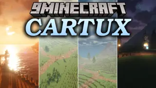 CARTUX Shaders (26.3, 1.20.1) – Vivid Cartoon Style with Realistic Lighting