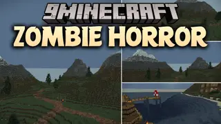 Zombie Horror Shaders (26.3, 1.20.1) – Film Grain with Glowing Red Eyes