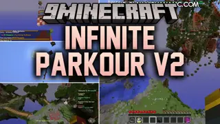 Infinite Parkour V2 Map (26.3, 1.20.1) – Jump Until Your Endurance Fails