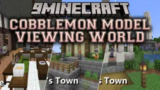 Cobblemon Model Viewing World Map (26.3, 1.20.1) – Study Monsters in Peace