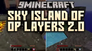 Sky Island of OP Layers 2.0 Map (26.3, 1.20.1) – Dig Deeper, Become Unstoppable