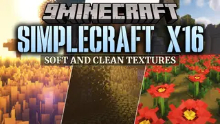 Simplecraft X16 Resource Pack (26.2, 1.20.1) – Soft Colors for a Peaceful