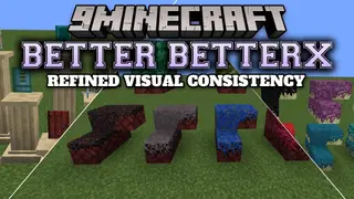 Better BetterX Resource Pack (1.21.11, 1.21.1) – Cleaner Textures for BetterX