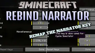 Rebind Narrator 9minecraft Mod (26.3, 26.2) – Never Trigger the Narrator By Mistake