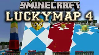 LuckyMap 4 Map (26.3, 1.20.1) – Survive the Chaos of Lucky Blocks